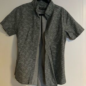 United By Blue Gray Casual Button Down Shirt